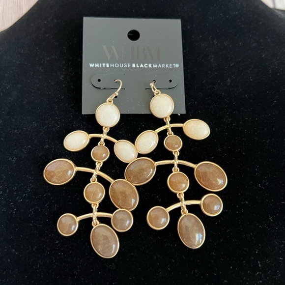 NWT PIERCED DROP EARRINGS FROM WHITE HOUSE BLACK MARKET - Picture 1 of 5